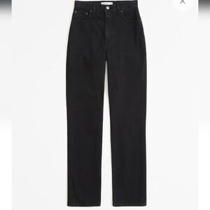 ABERCROMBIE Black Jeans Size 28/6R